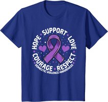Domestic Violence Awareness Love Support Domestic Violence T-Shirt