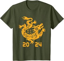 Chinese New Year 2024 Year Of The Dragon 2024 Kids Women Men T-Shirt