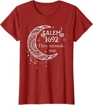 Salem Witch 1692 Halloween T-Shirt