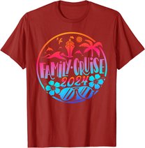 Cruise Family 2024 Squad Vacation Matching Family Group T-Shirt