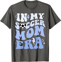 Groovy In My Soccer Mom Era Soccer Mom Of Boys T-Shirt