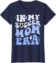 Groovy In My Soccer Mom Era Soccer Mom Of Boys T-Shirt