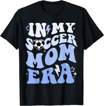 Groovy In My Soccer Mom Era Soccer Mom Of Boys T-Shirt