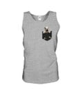 American Bulldog In Pocket Special For Dog Lovers Unisex Tank Top