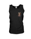 Dog In Pocket Gift For Yorkshire Terrier Lovers Unisex Tank Top