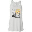 Going Down The Road Flowy Racerback Tank