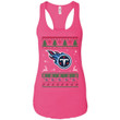 Tennessee Titans Logo Football Teams Ugly Christmas Sweater Women Tank