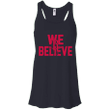 Houston Rockets We Believe T Shirt Flowy Racerback Tank