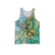 Viticstore™ Butterfly - 3Xl Green&Purple Tie-Dye 3D All Over Printed Tank Top