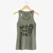 Wash Your Paws Cat Edition  - Racerback Tank Top