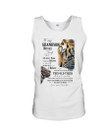 This Old Tiger Will Always Have Your Back For Grandson Unisex Tank Top