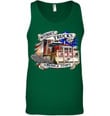 Without Trucks America Stops T-Shirt Unisex Tank Top