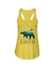 Into The Forest Bear Find My Sould Ladies Flowy Tank
