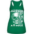 Jackson Quote Skull Shirt Ladies Flowy Tank