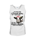 Sweet Girl Crazy Heifer Cows Funny Unisex Tank Top