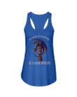In A World Of Bookworms Be A Book Dragon Funny Gift Ladies Flowy Tank