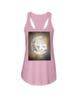 Samoyed Love You To The Moon And Back Ladies Flowy Tank