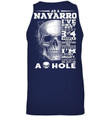 Nayarro Quote Skull Shirt Unisex Tank Top