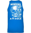 Moreno Quote Skull Shirt Unisex Tank Top