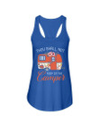 Thou Shall Not Poop In The Camper Funny Design Ladies Flowy Tank