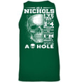 Nichols Quote Skull Shirt Unisex Tank Top
