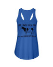 Yes I Smell Like A Cow Funny Gift Ladies Flowy Tank