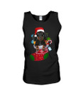 Dachshund In A Sock Christmas Cute Gift For Dachshunds Lovers Unisex Tank Top