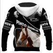 Pinto Horse 3D Full Printing Hoodie