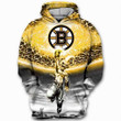 Boston Bruins Majin Buu Dragon Ball Z 3D Hoodie Sweatshirt