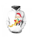 Christmas Funny Christmas Santa S List Of Patterns Pullover And Zip Pered Hoodies Custom 3D Graphic Printed 3D Hoodie All Over Print Hoodie For Men For Women