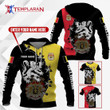 Belgian Lion Hoodies And T-Shirts 3D Full Printing