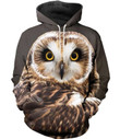 Owl Owl Of Me Unisex 3D Hoodie All Over Print Kmanp
