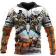 Deer Hunting Camo Unisex 3D Hoodie All Over Print Kmbyx