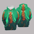 Jungle Tiger Pullover Unisex Hoodie Bt03