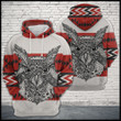 Owl Zentangle Pullover Unisex Hoodie Bt01