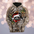Christmas Raccoon Unisex 3D Hoodie All Over Print Keadw