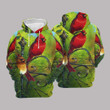 Carrot And Rabbit Unisex 3D Hoodie All Over Print Hvars