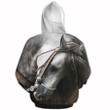 Horse Hoodies Sweater 3D Printed For Horse Lover