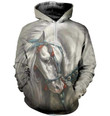 Horse Pure As Me Unisex 3D Hoodie All Over Print Kmakv