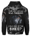Wolf Shirts Unisex 3D Hoodie All Over Print Kmcmh