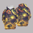 Castle And Planet Hoodie Bt04