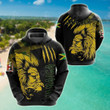 Jamaica Lion Symbolism Pullover Unisex Hoodie Bt06