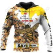 Save The Bee Ed For Men And Women Mp940 Unisex Hoodies Bt12
