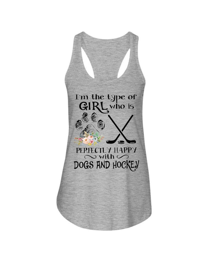 A Big Fan Of Dogs And Hockey Girl Limited Classic T-Shirt - Ladies Flowy Tank - Youth Tee