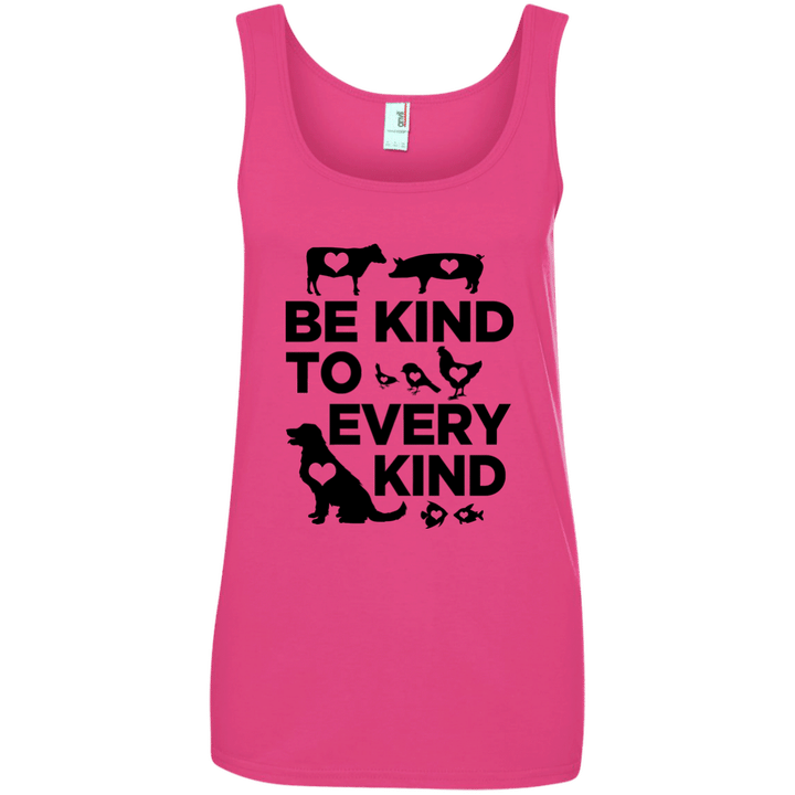 Be Kind To Every Kind 100 Ringspun Cotton Tank Top