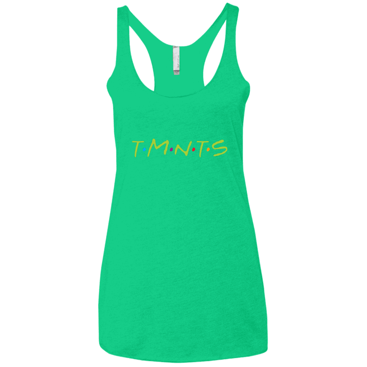 Tmnts Womens Triblend Racerback Tank