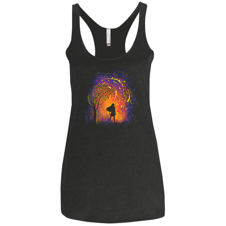 Colors Of The Wind Womens Triblend Racerback Tank