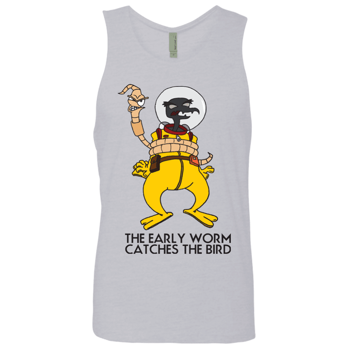 The Early Worm Catches The Bird Mens Premium Tank Top