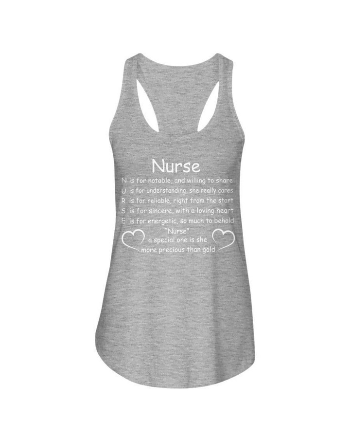 Nurse Poem Special Design Gifts For Nurses Ladies Flowy Tank