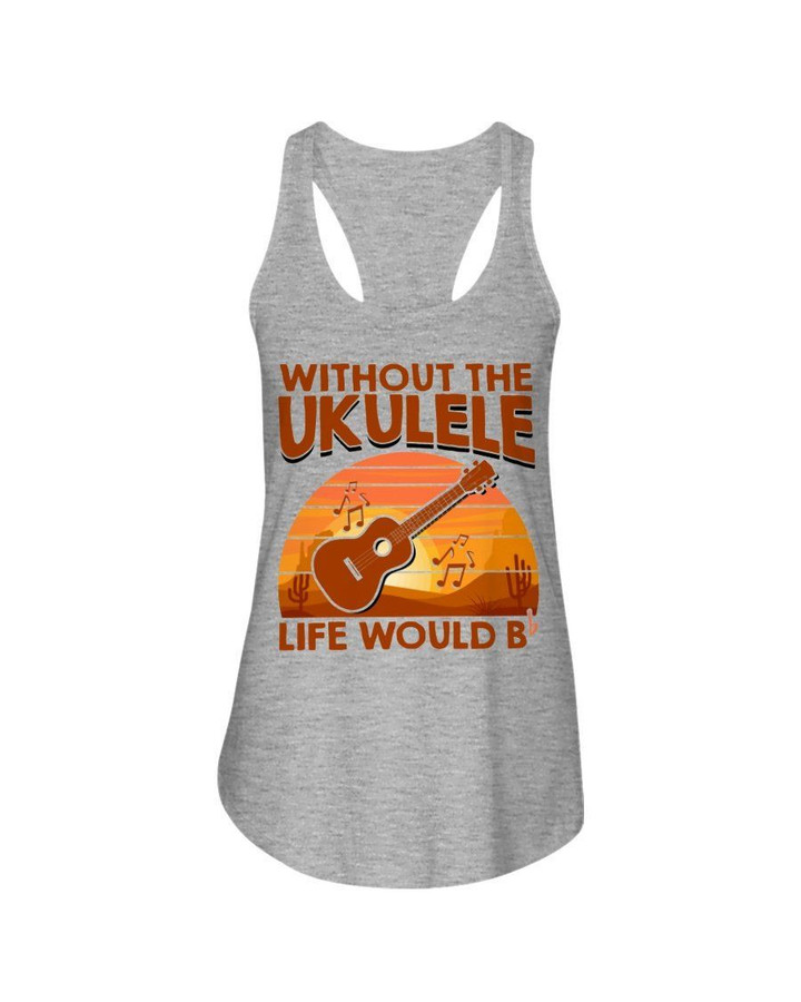 Without Flamingo Life Would Be Bb Ladies Flowy Tank